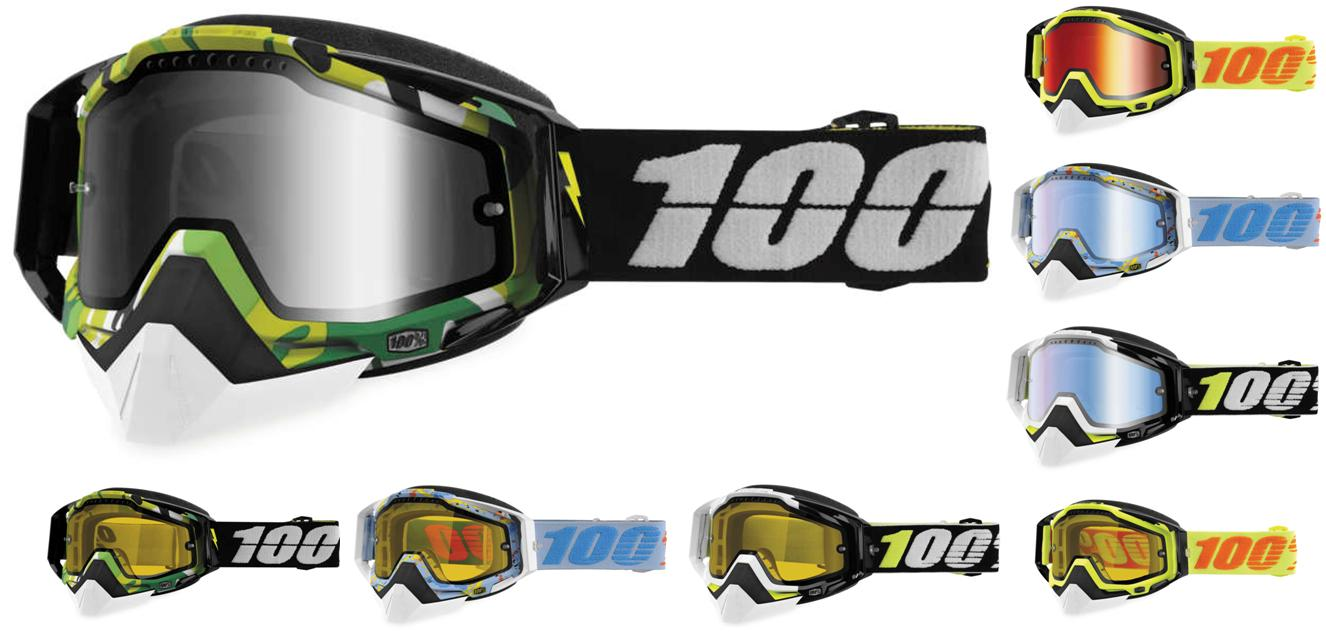 100 snow goggles